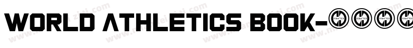 World Athletics Book字体转换